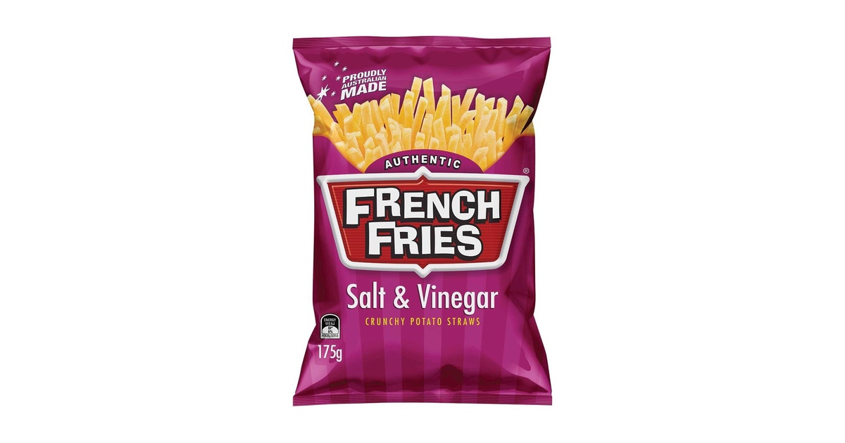 French Fries Salt & Vinegar Potato Straws 175g