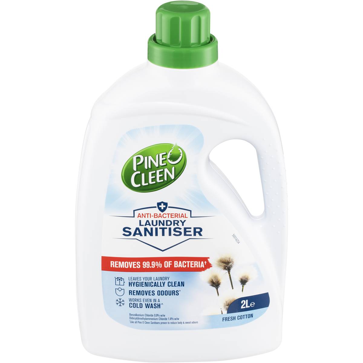 Pine O Cleen Anti-Bac Laundry Sanitiser Fresh Cotton 2L
