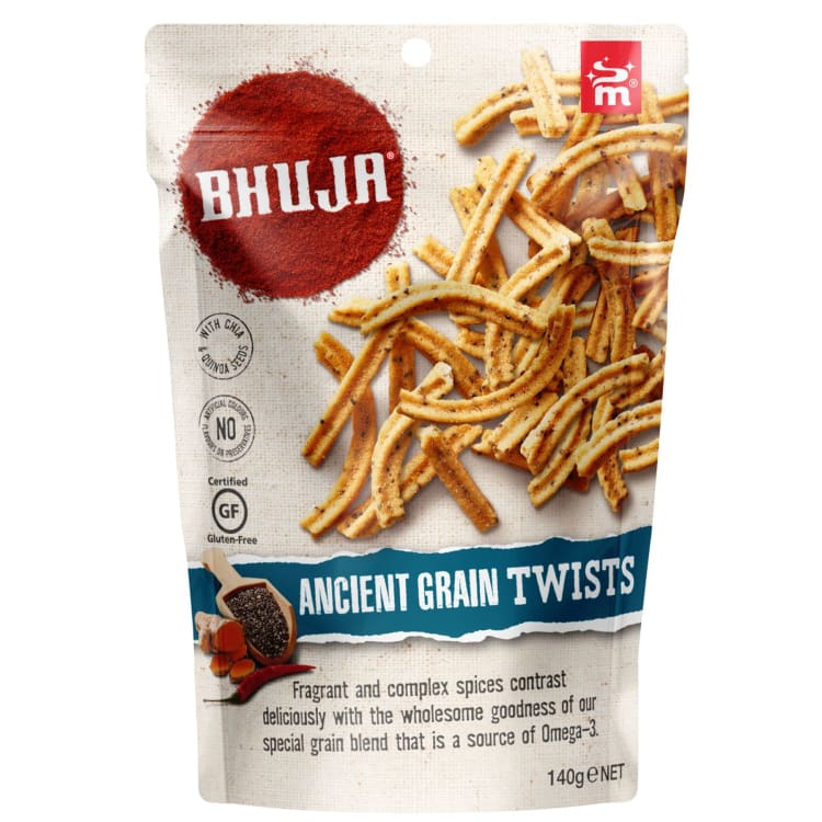 Majans Bhuja Mix Ancient Grain Twists 150-200g
