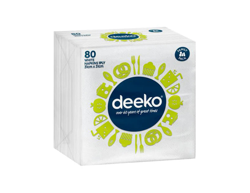 Deeko Serviettes 2 ply 50pk