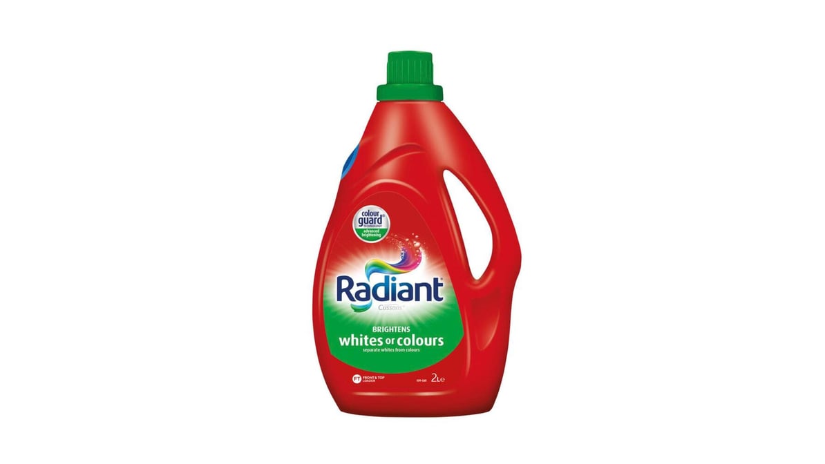 Radiant Laundry Liquid Detergent White & Colours 2L