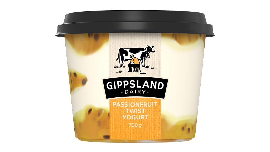Gippsland Yoghurt  Passionfruit  Twist 700g