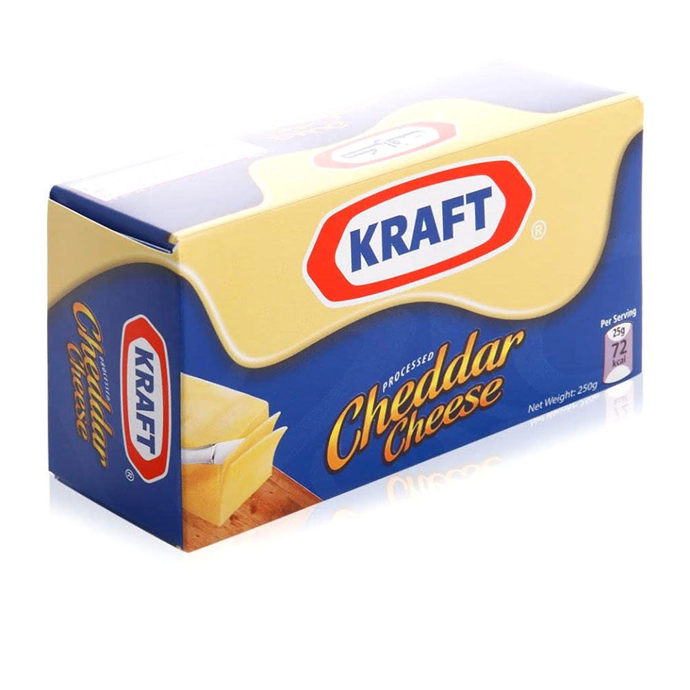 Kraft Cheddar Block 250g