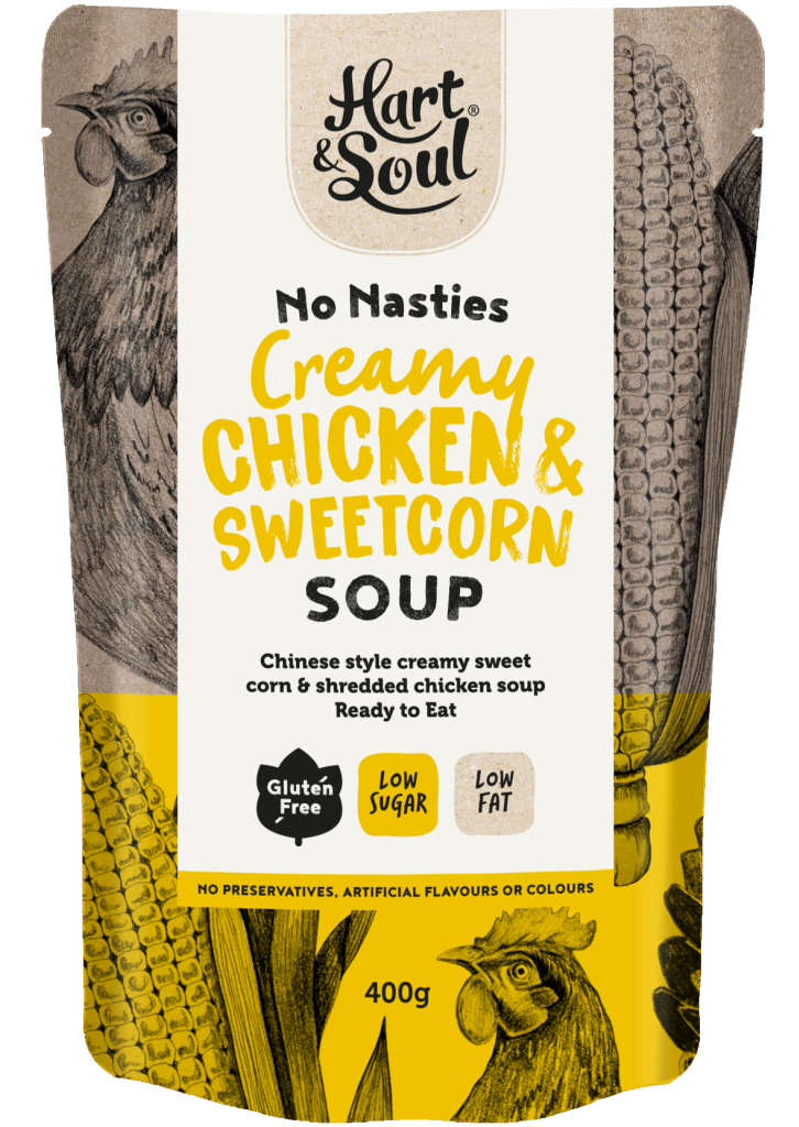 Hart & Soul Soup Chicken & Corn 400g