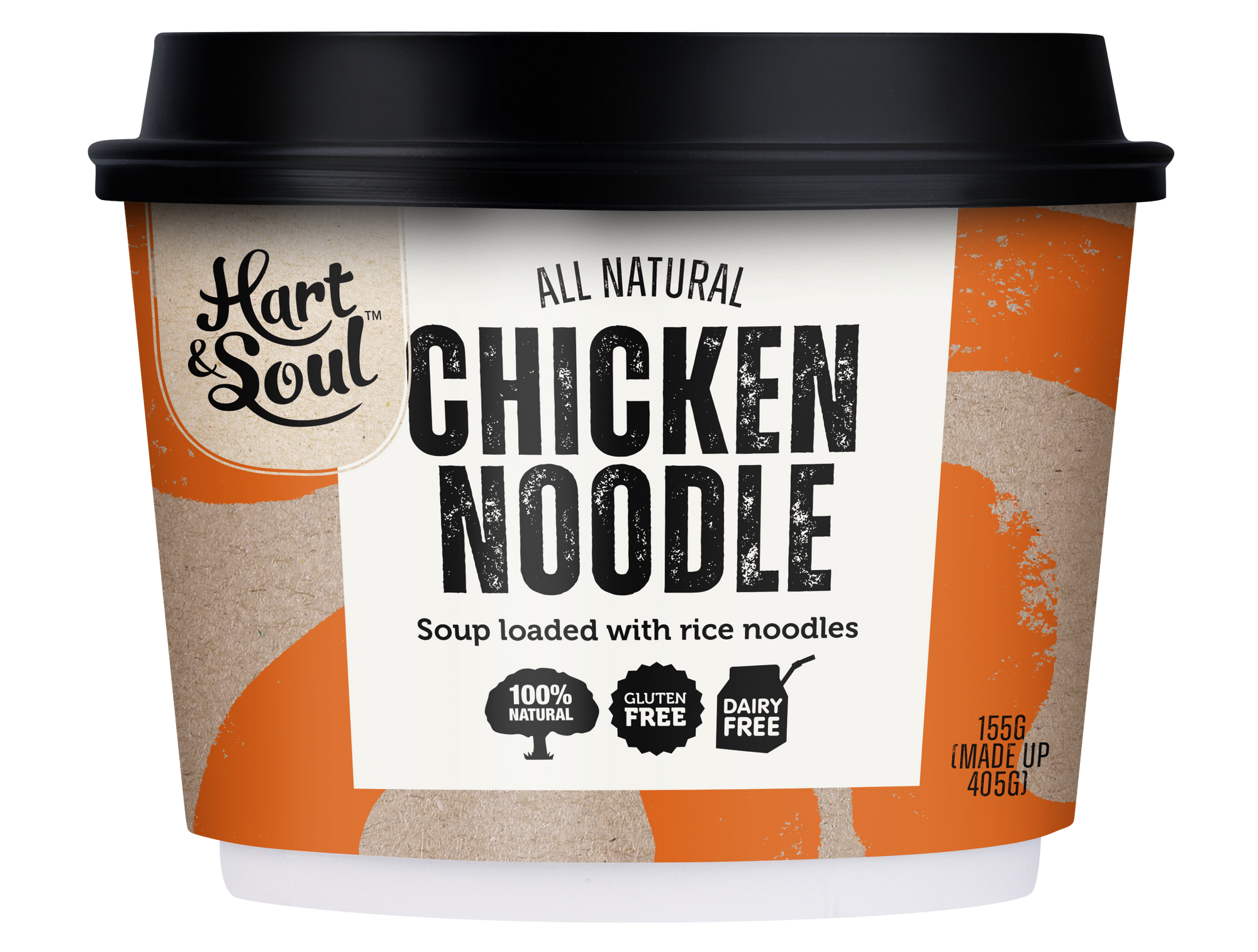 Hart & Soul Chicken Noodle Soup 155g