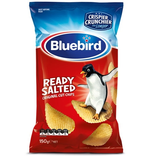 Bluebird Chips Ready Salted 150g