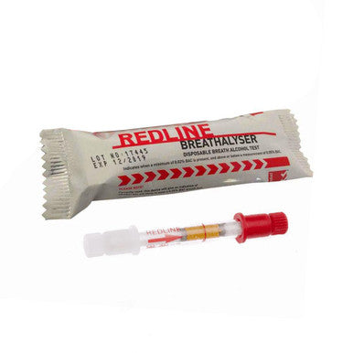 Redline Single Use Disposable Breathalyser Tray