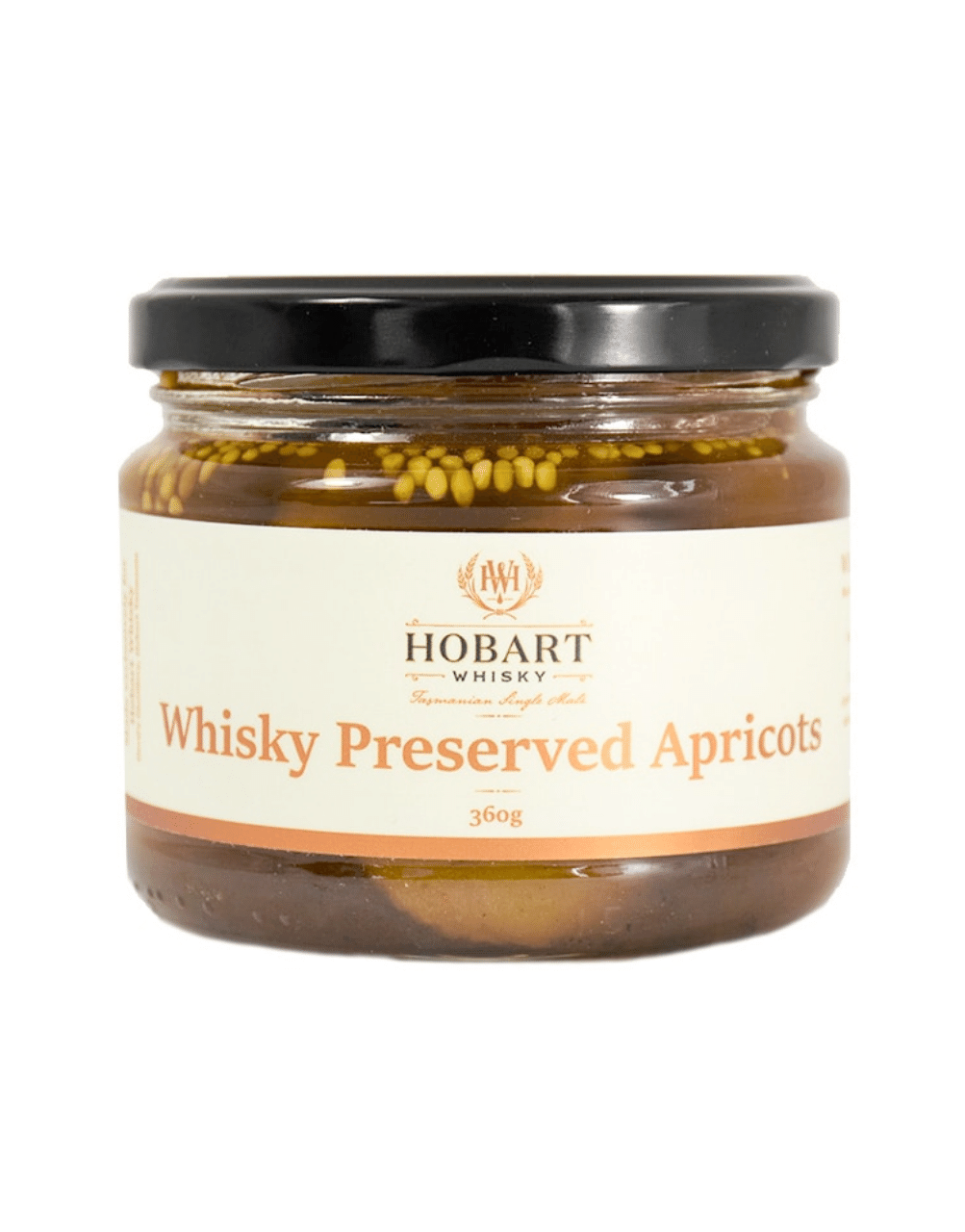 Hobart Whisky Preserved Apricots 360g