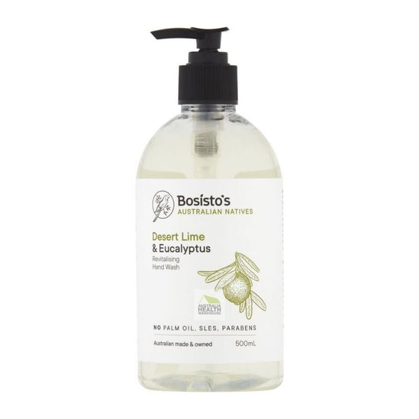 Bosisto's Desert Lime & Eucalyptus Hand Wash Pump 500ml