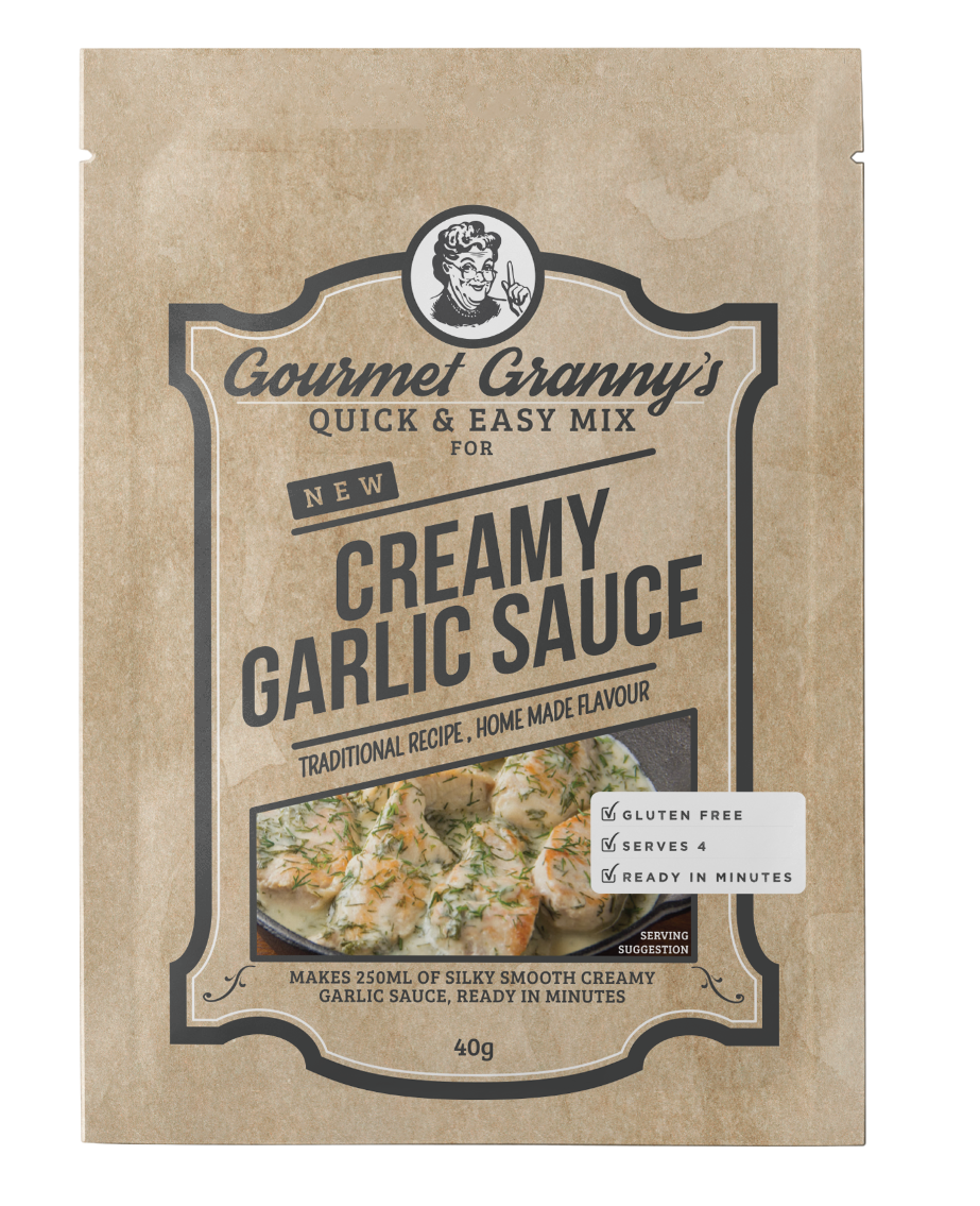 Gourmet Grannys Creamy Garlic Sauce 40g