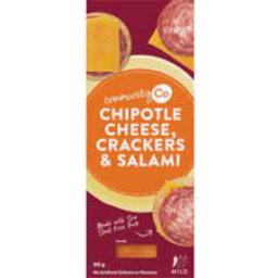 Community Co Salami Chipotle Cheese & Cracker 50g
