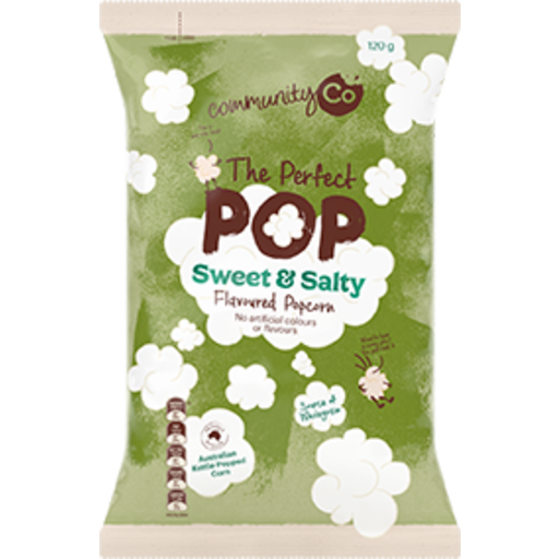 Community Co Popcorn Sweet & Salty 120g