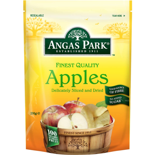 Angas Park Dried Apples 200g