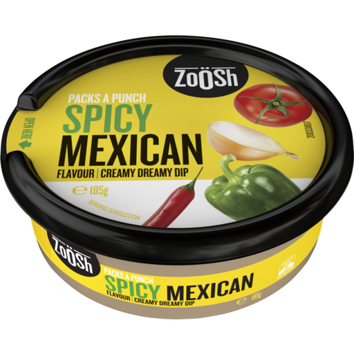 Zoosh Dip Spicy Mexican 185g
