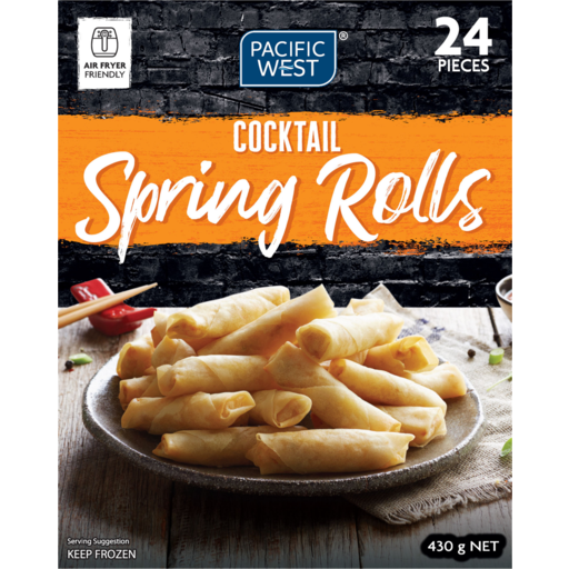 Pacific West Cocktail Spring Rolls 24pk
