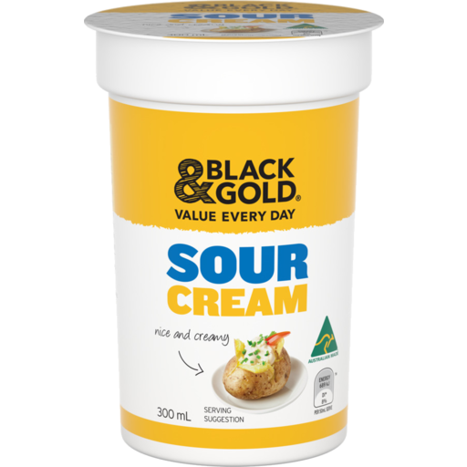 Black & Gold Sour Cream 300ml