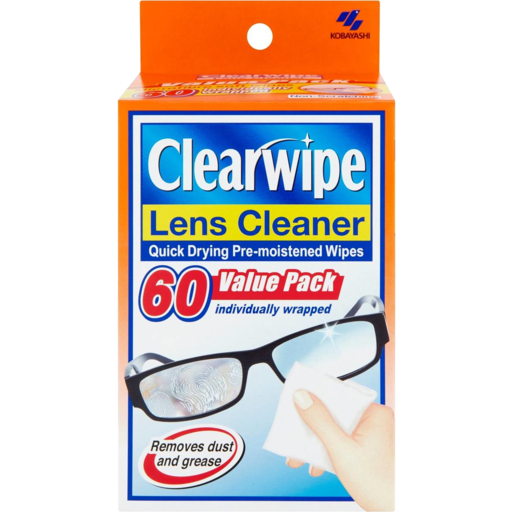 Clearwipe Lens Cleaner 60pk