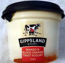 Gippsland Yoghurt Mango & Blood Orange 700g