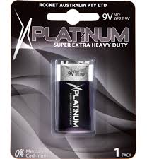 Platinum Alkaline Battery 9V 1pk