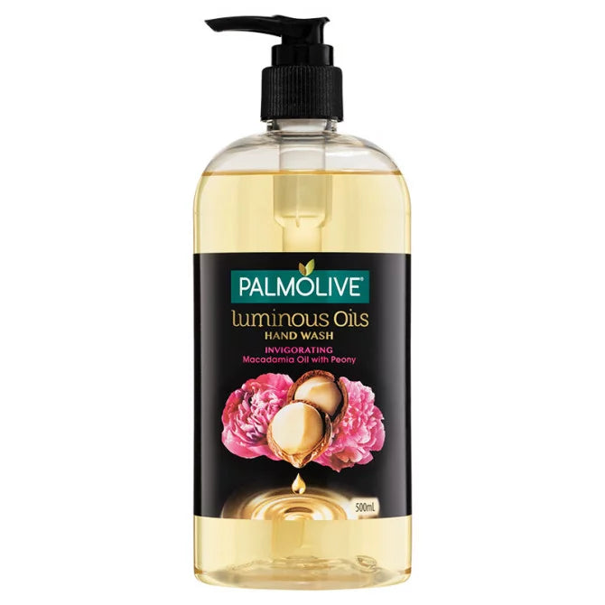 Palmolive Hand Wash Luminous Oils Macadamia & Peony 500ml