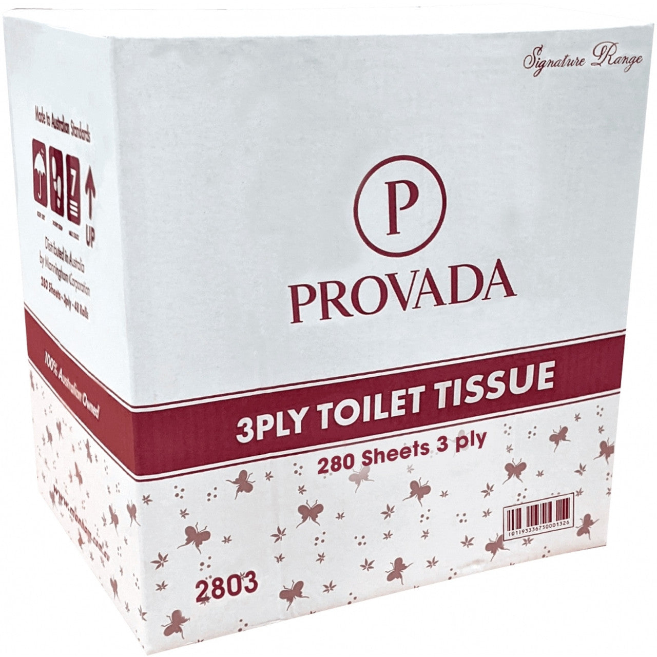 Quality Toilet Tissue Individually Wrapped 3 Ply 48pk