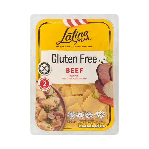Latina Gluten Free Beef Ravioli 280g