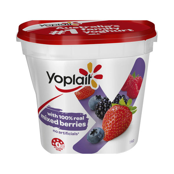 Yoplait Yoghurt Mixed Berry 1kg