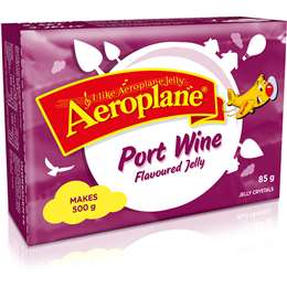 Aeroplane Natural Jelly Crystals Port Wine 85g