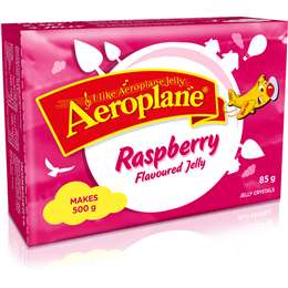 Aeroplane Natural Jelly Crystals Raspberry 85g