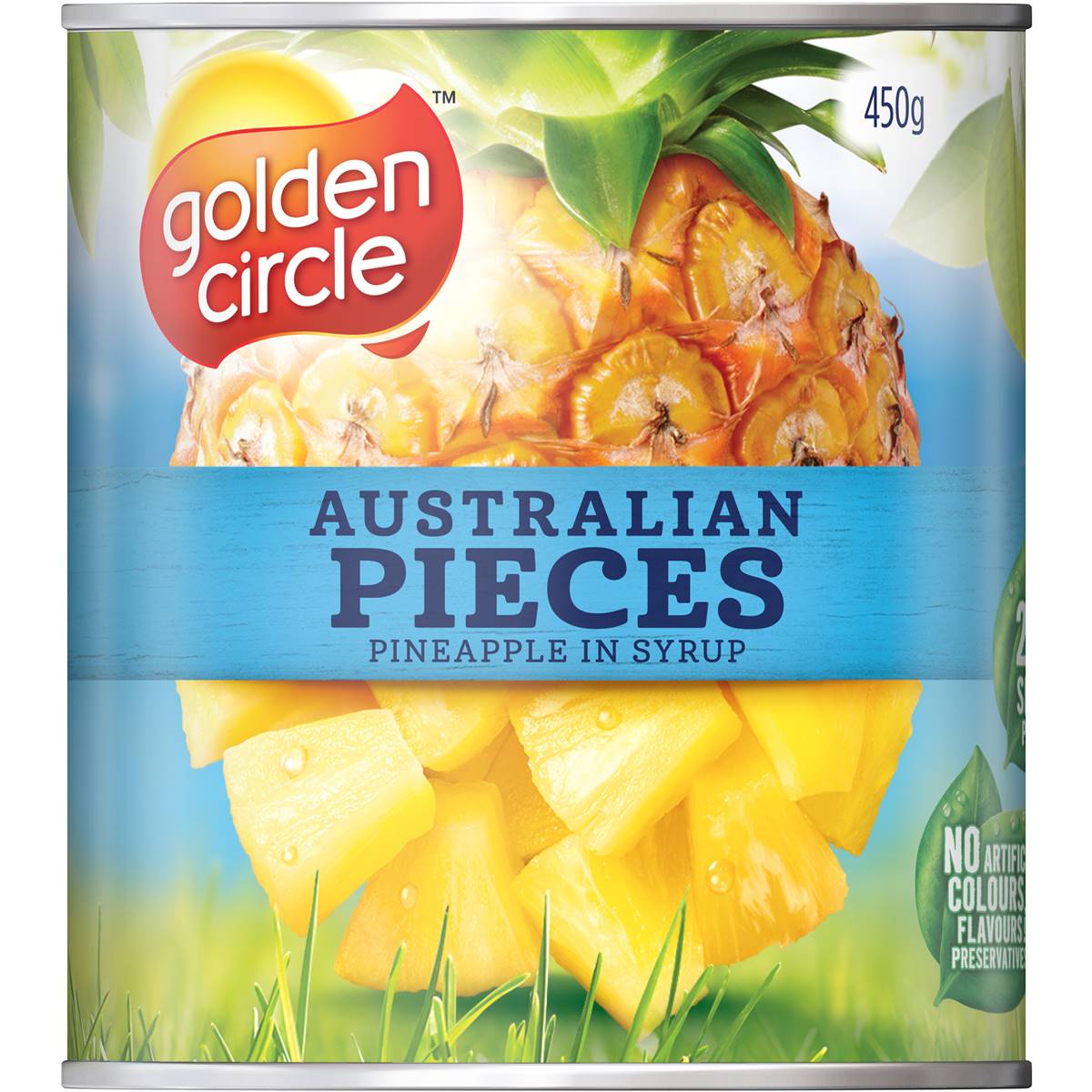 Golden Circle Pineapple in Syrup Pieces 450g
