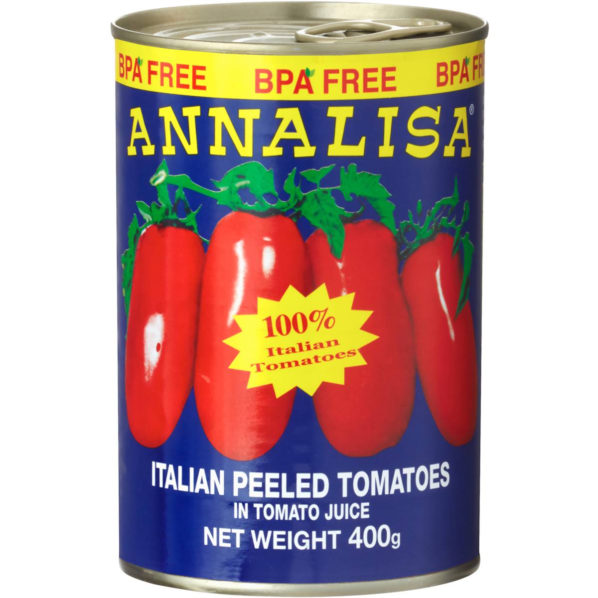 Annalisa Italian Tomatoes Peeled 400g