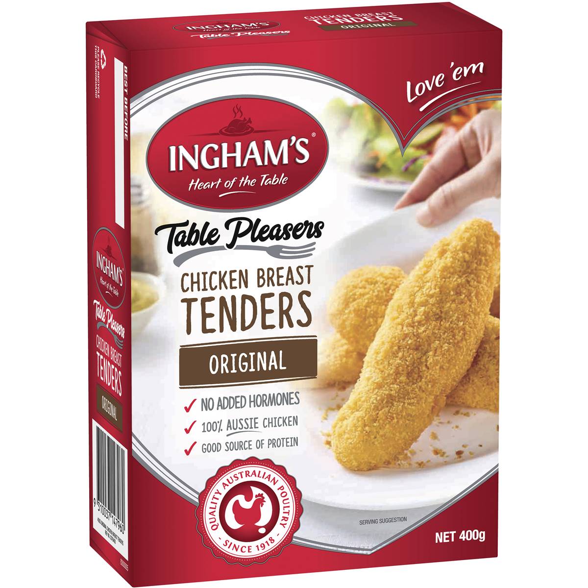 Inghams Chicken Tenders Original 400g