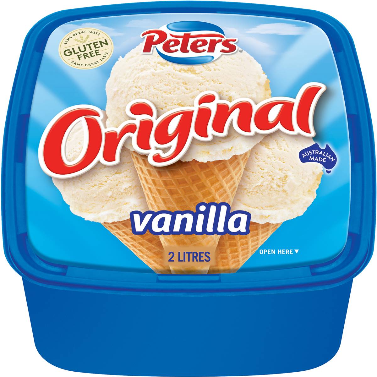 Peters Ice Cream Vanilla 2L