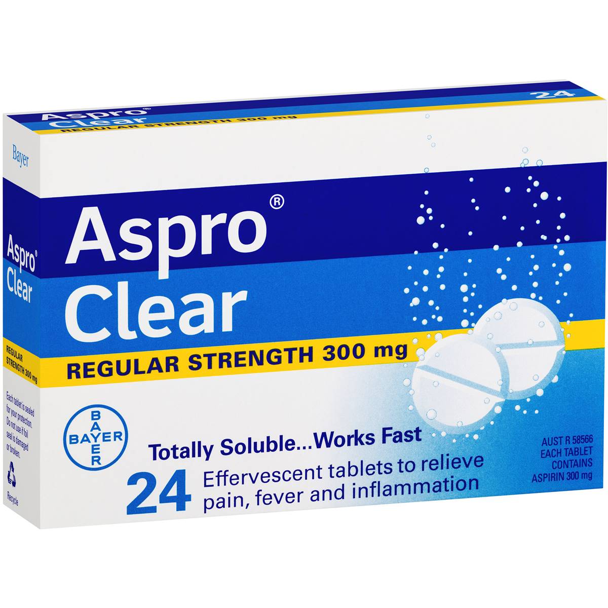 Aspro Clear 300mg 24pk