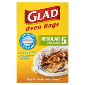 Glad Oven Bags Regular 5pk