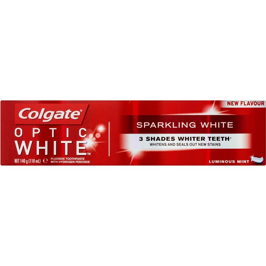 Colgate Optic Sparkling White Toothpaste 140g