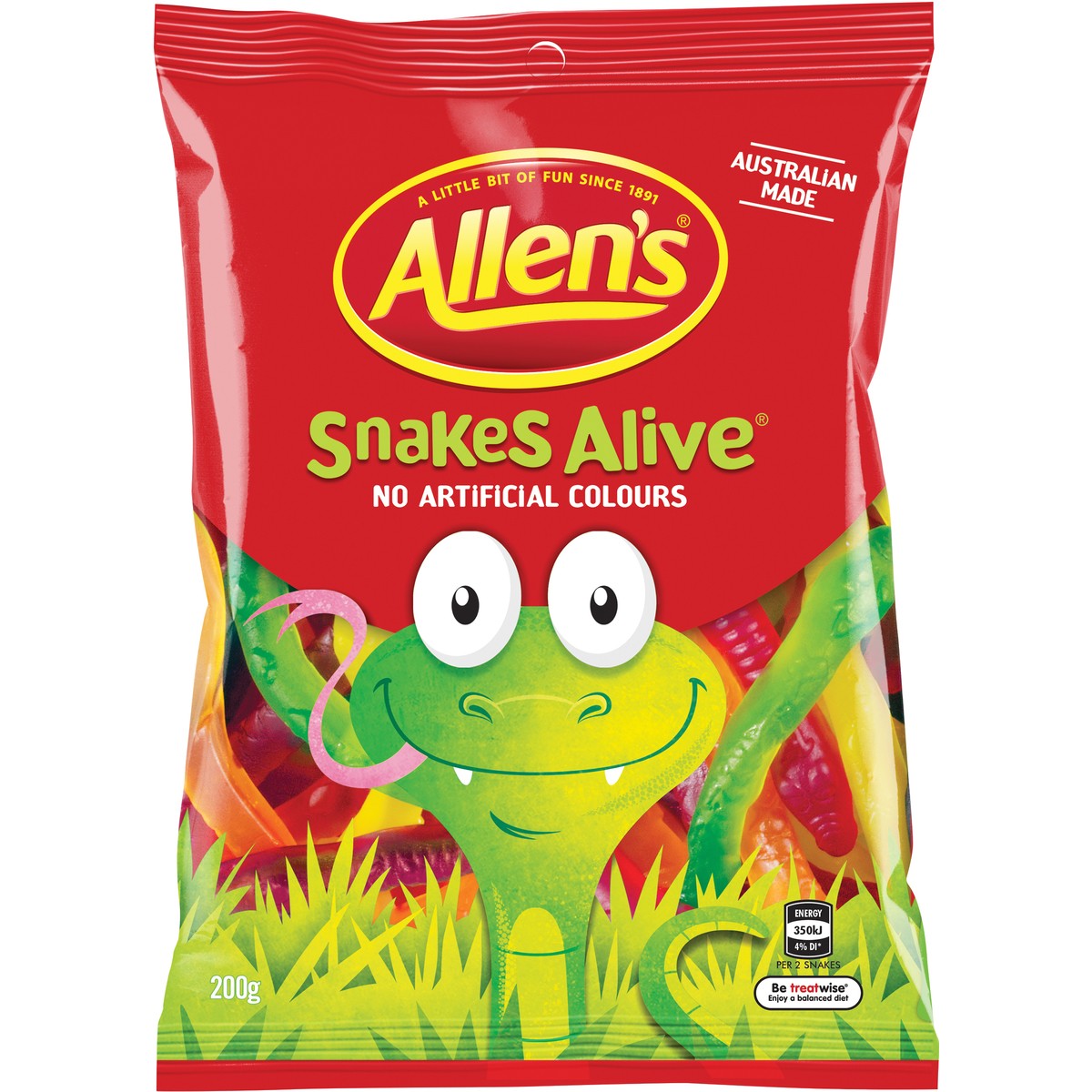 Allens Snakes 200g