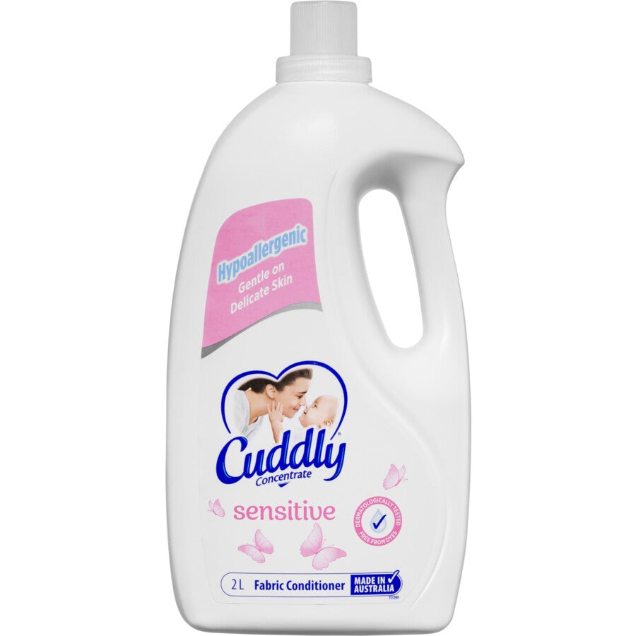 Cuddly Concentrate Fabric Softener Soft & Sensitive 2L