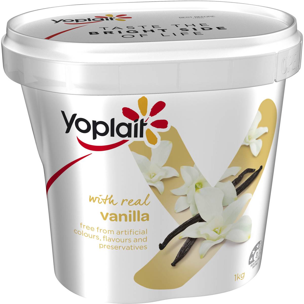 Yoplait Yoghurt Vanilla 1kg