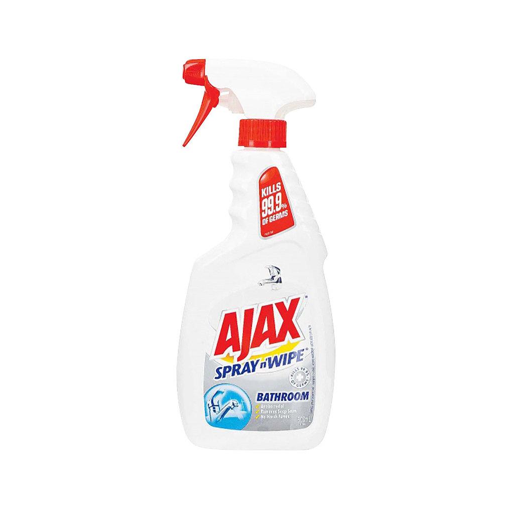 Ajax Spray & Wipe Trigger Bathroom Cleaner 500ml
