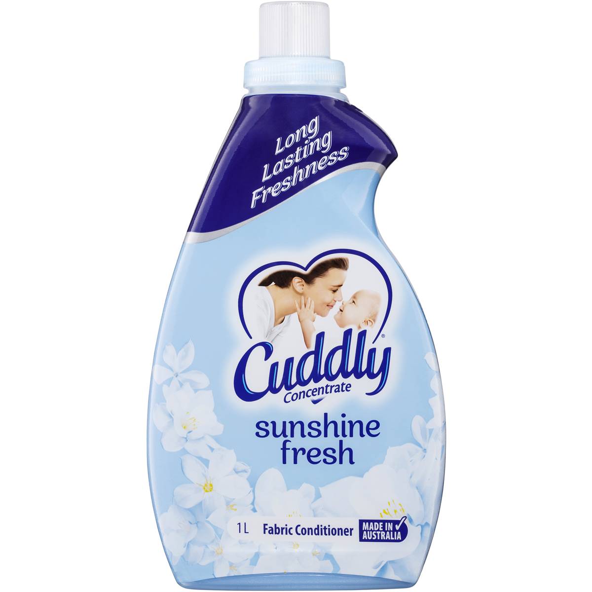 Cuddly Concentrate Fabric Softener Sunshine Fresh 1L