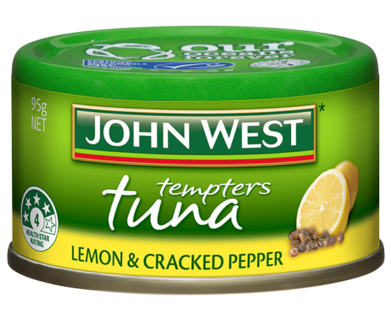 John West Tuna Lemon & Cracked Pepper 95g
