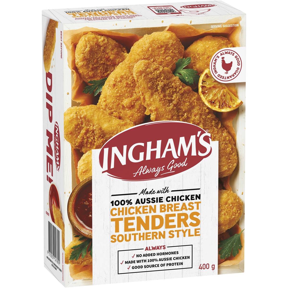 Inghams Chicken Tenders Southern Style 400g