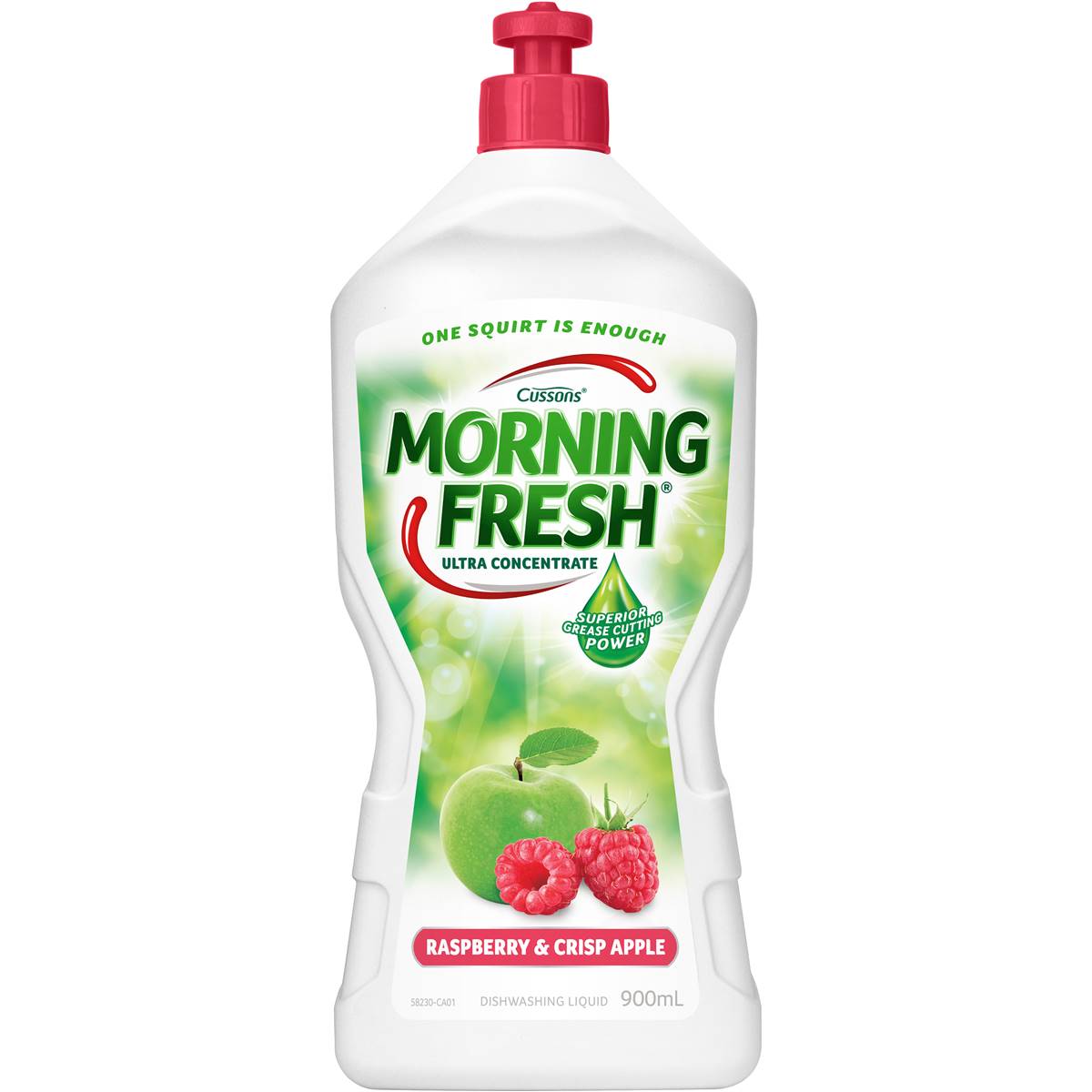 Morning Fresh Dishwashing Liquid Raspberry & Apple 900ml