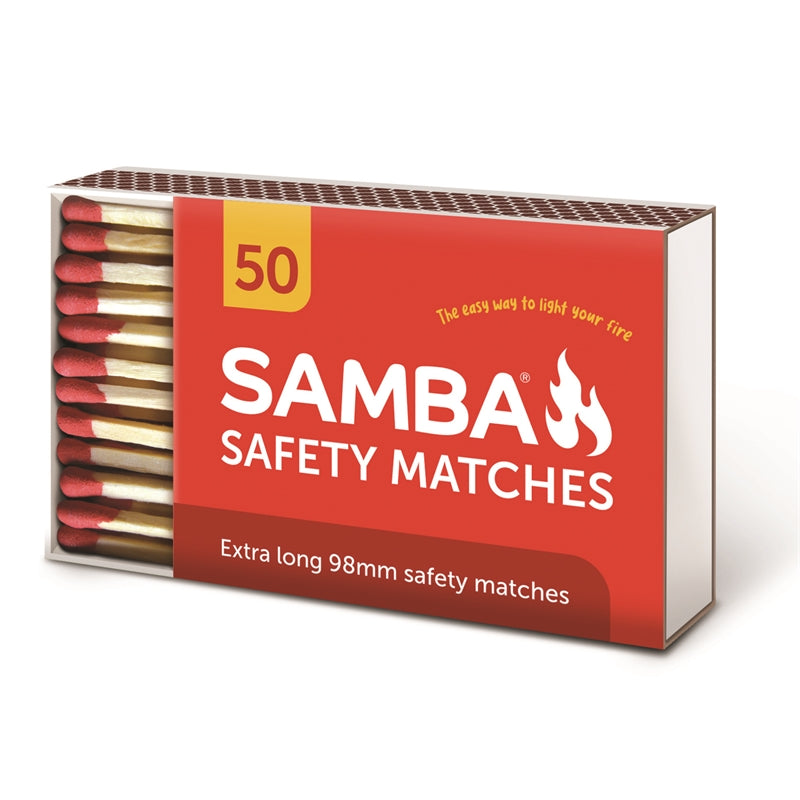 Samba BBQ Matches 90mm 50pk