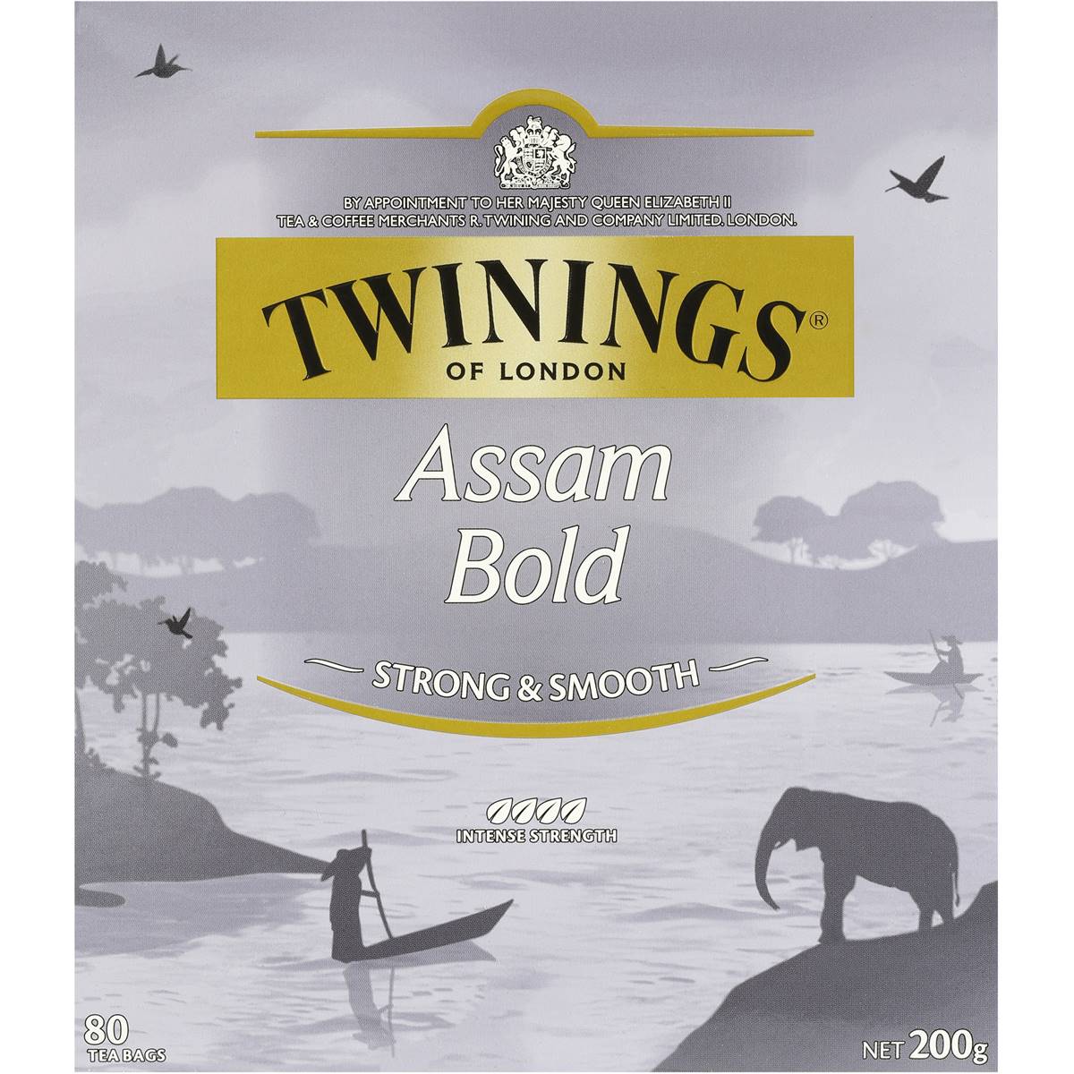Twinings Assam Bold Teabags 200g 80pk