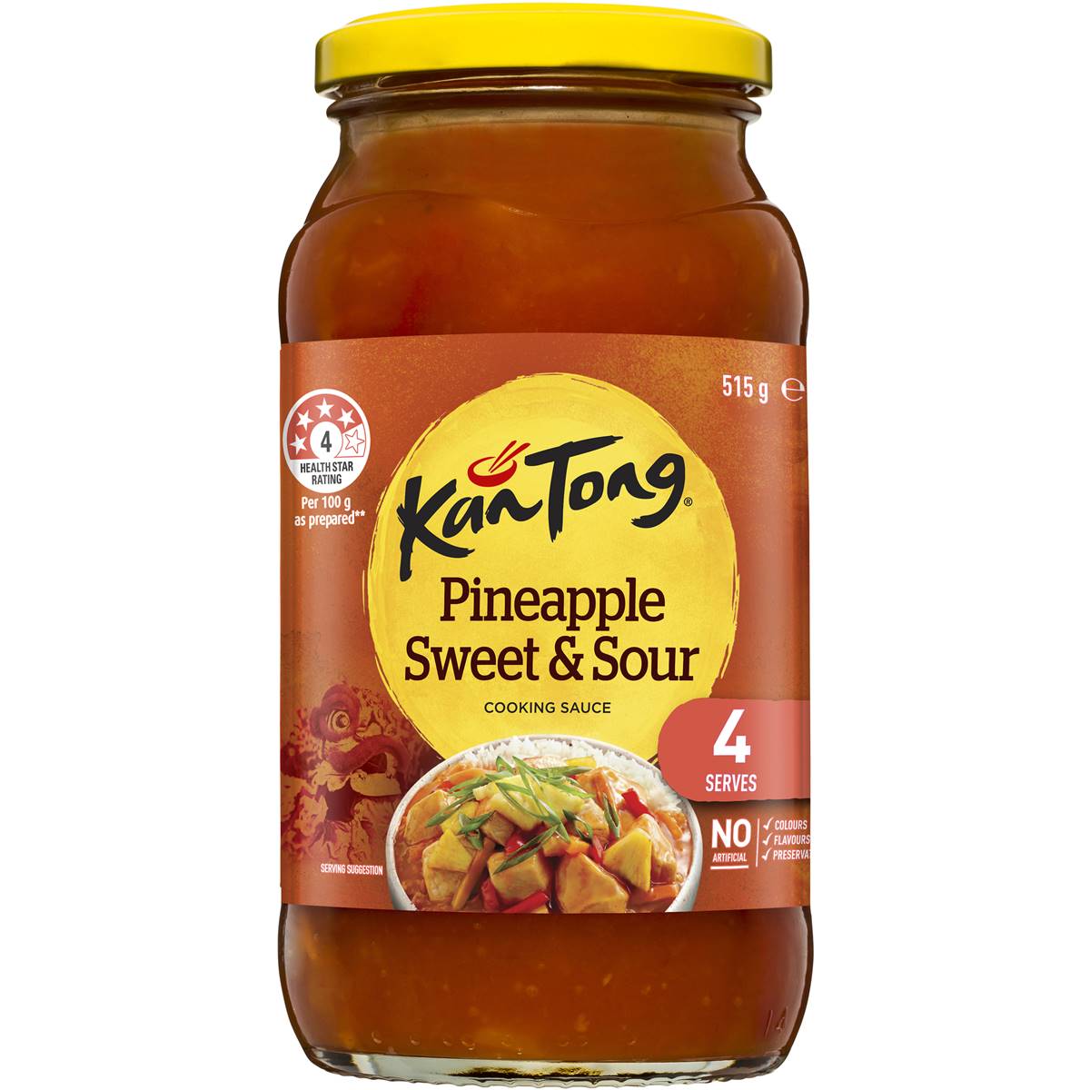 Kan Tong Sauce Pineapple Sweet & Sour 515g