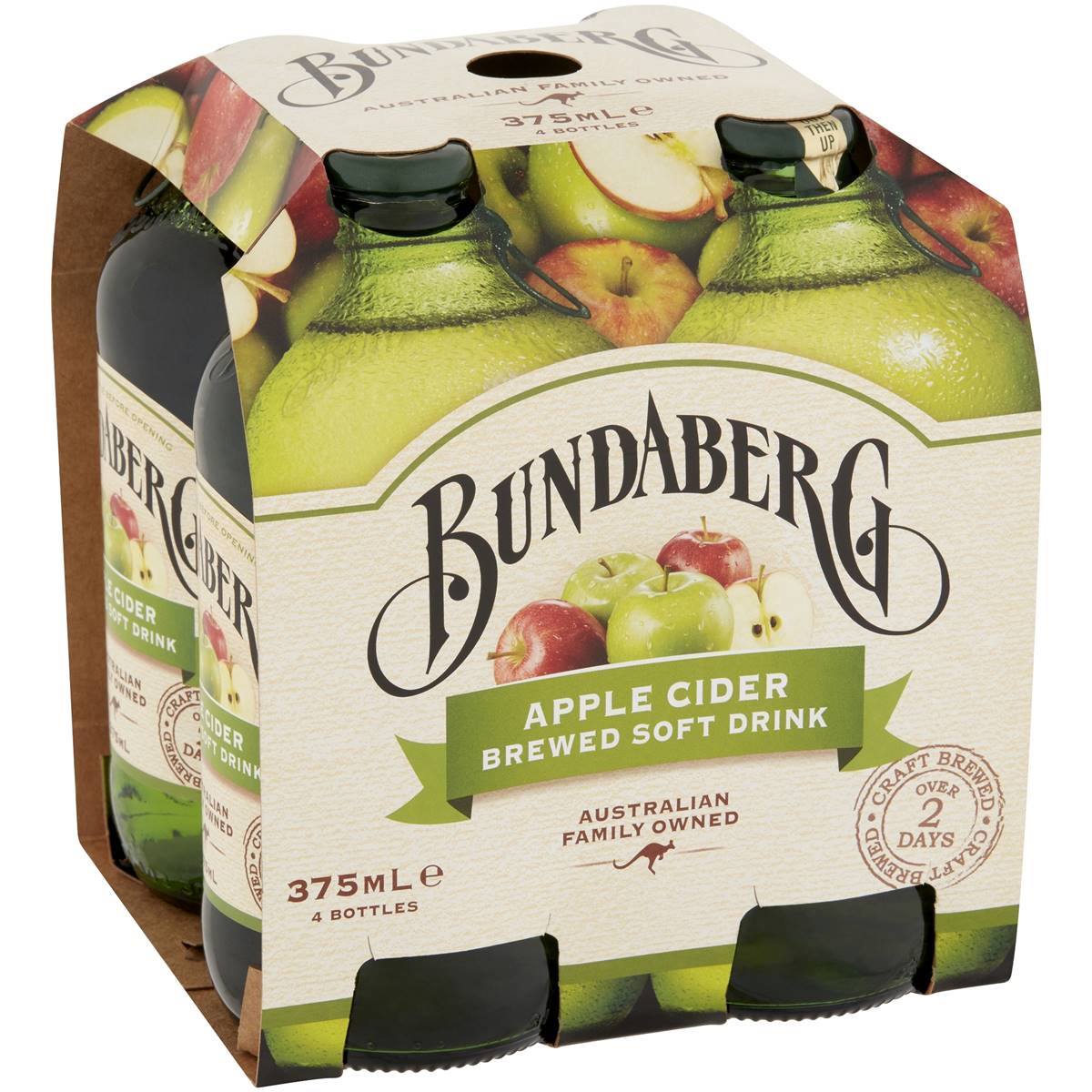 Bundaberg Apple Cider 375ml 4pk
