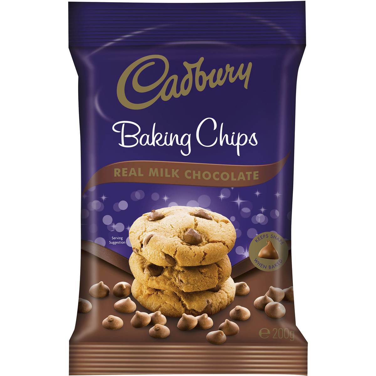 Cadbury Baking Chips Milk 200g