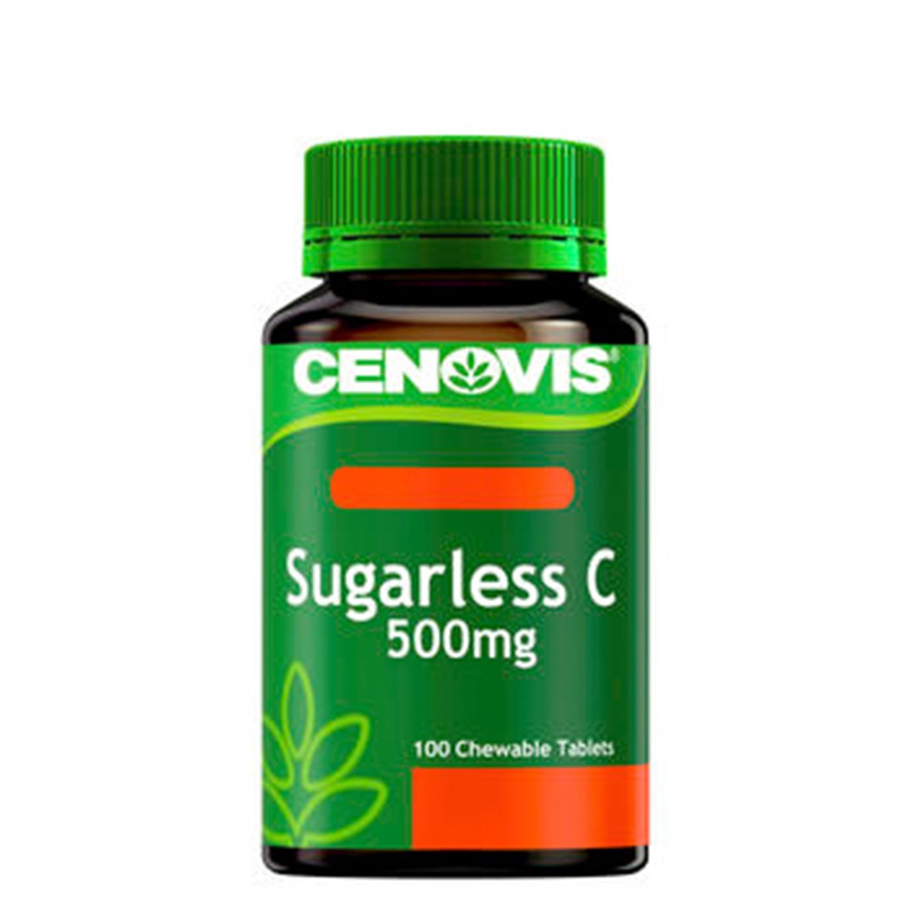 Cenovis Sugarless Vitamin C 500mg Tablets Orange 100pk